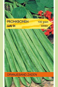 Oranjeband zaden Pronkbonen Lady Di - Groentezaden