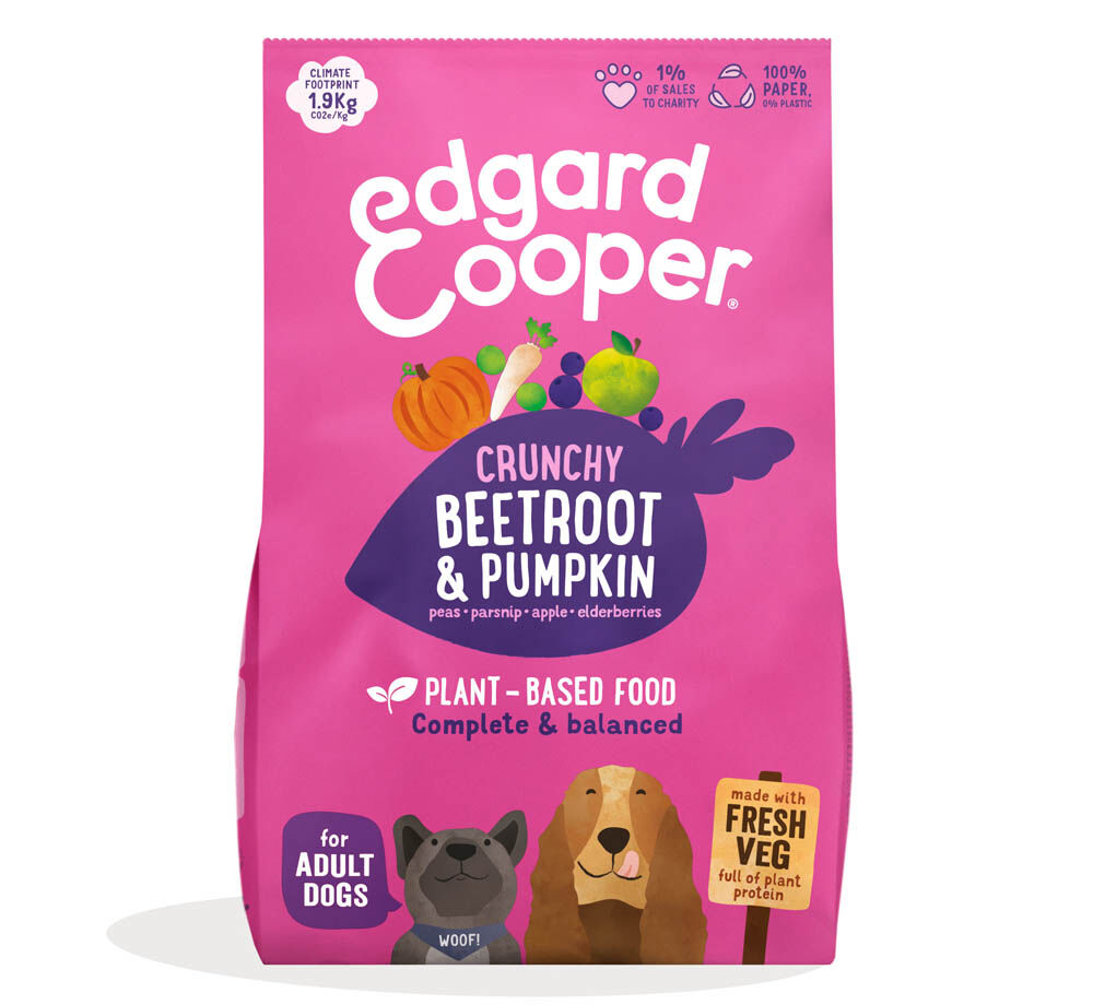 Edgard & Cooper Adult - Hondenvoer - 2.5 Kilogram - pompoen, rode biet Edgard & Cooper Adult - Hondenvoer - 2.5 Kilogram - pompoen, rode biet