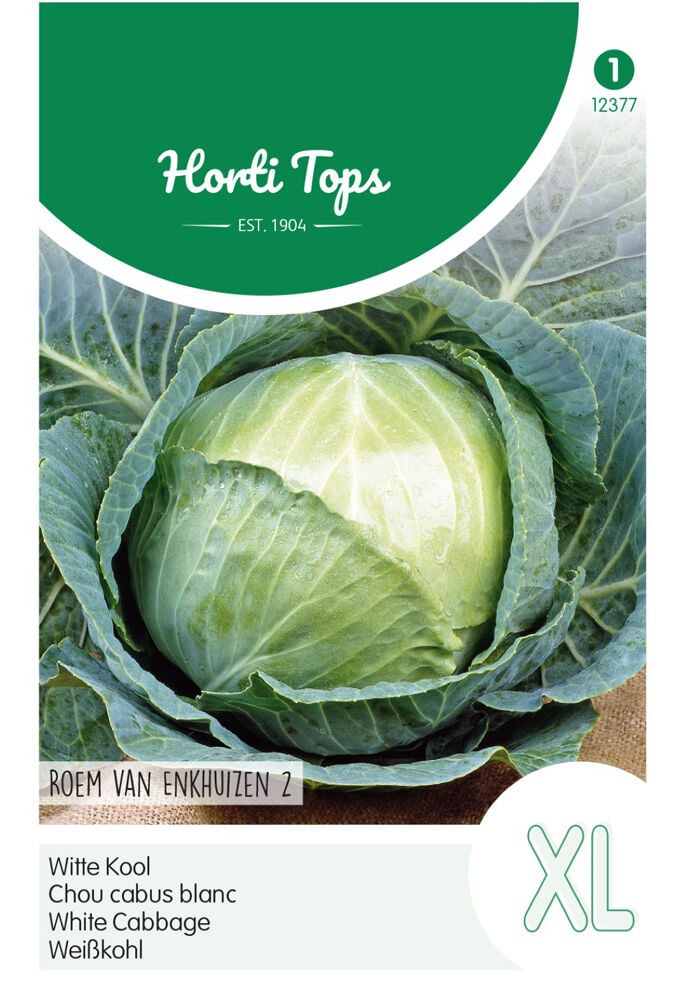 Hortitops Wittekool Brassica Oleracea - Groentezaden