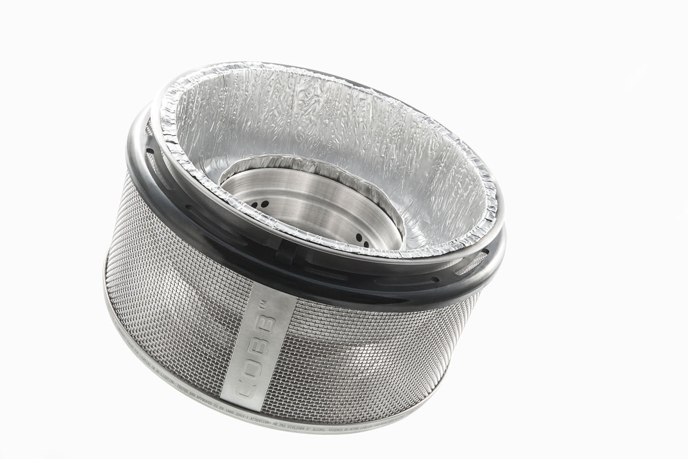 Cobb As- of vetopvangers - Wegwerp kom  6 stuks - BBQ reiniging - 6 Stuks - rvs