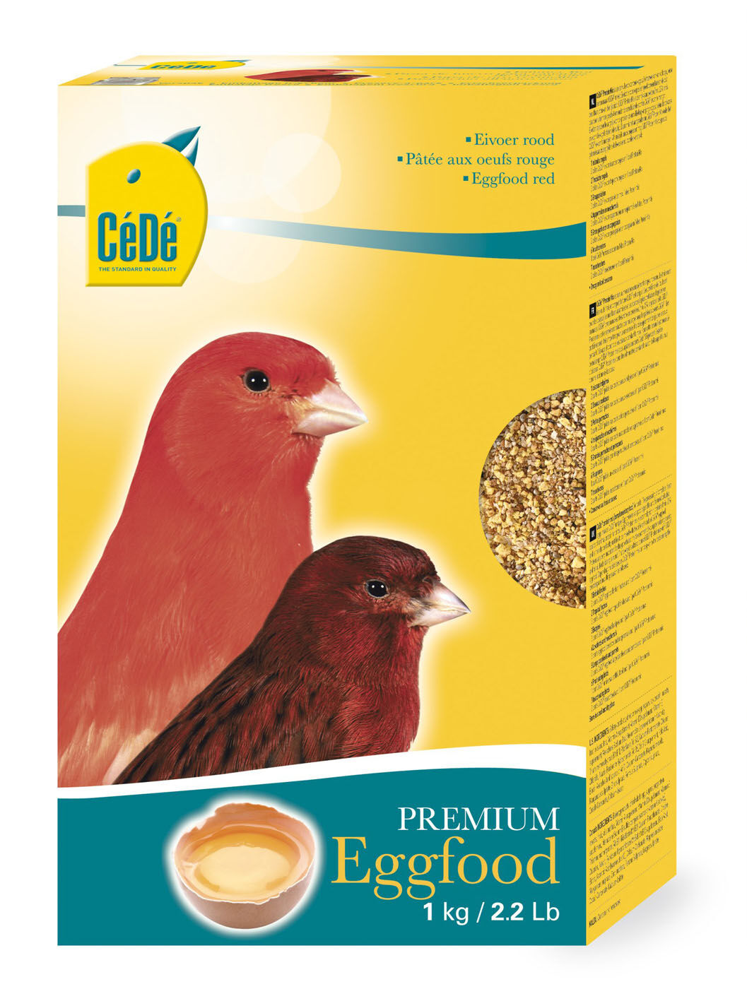 CéDé Eivoer Rood - Vogelvoer - 1 Kilogram CéDé Eivoer Rood - Vogelvoer - 1 Kilogram
