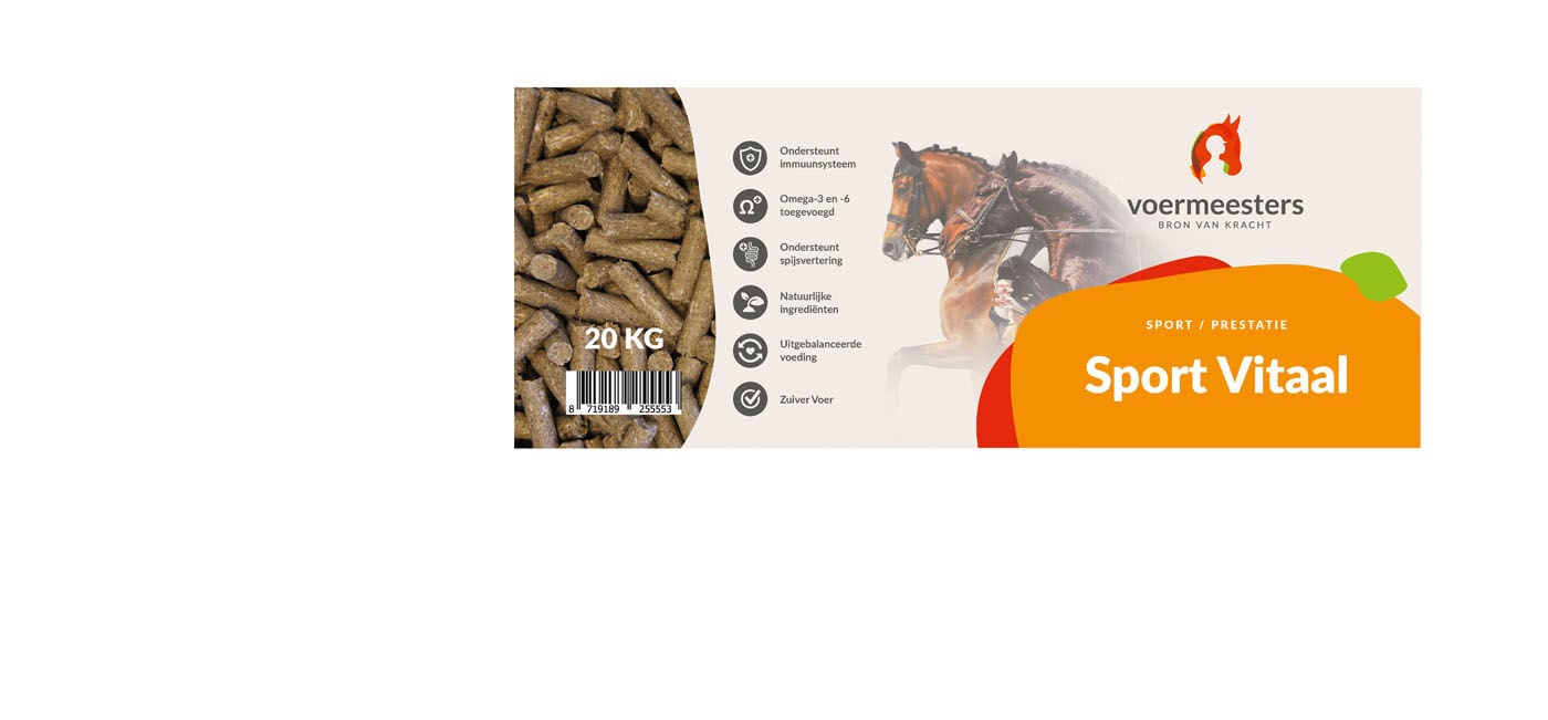 Voermeesters Sport vitaal - Sport/ Prestatie - 20 Kilogram - Zak