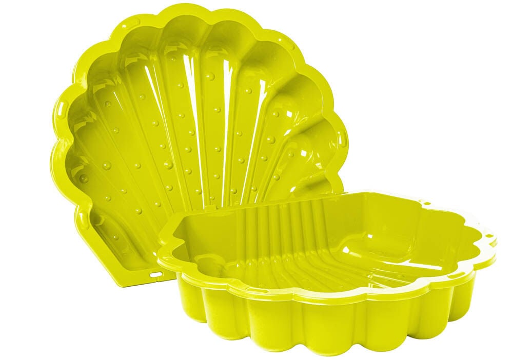 Swing King Schelp - Zandbak - 2.2 Kilogram - Geel - Kunststof