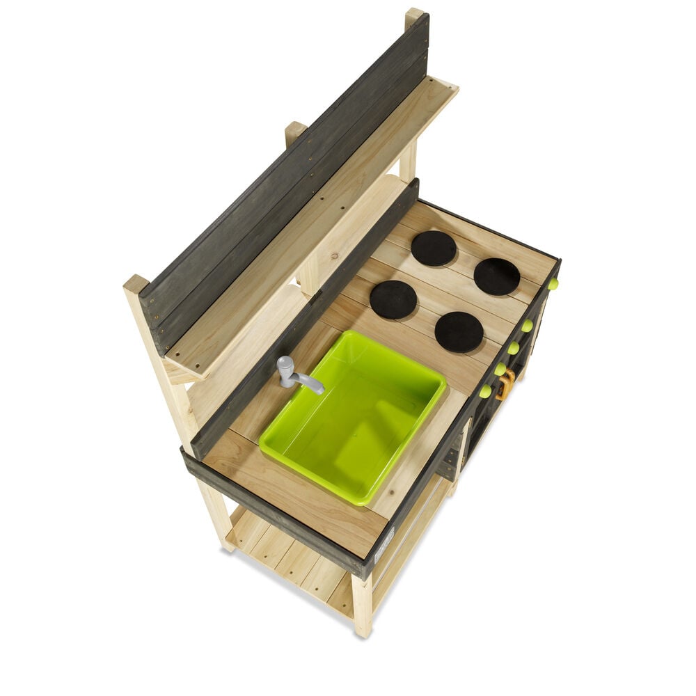 EXIT Yummy Outdoor 200 - Speelkeuken - Naturel - 115x102x55 cm