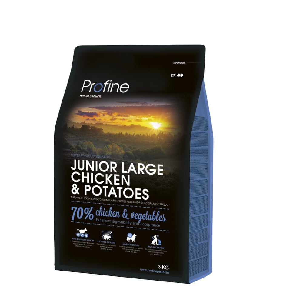 Profine Junior Large Breed - Hondenvoer - 3 Kilogram - kip