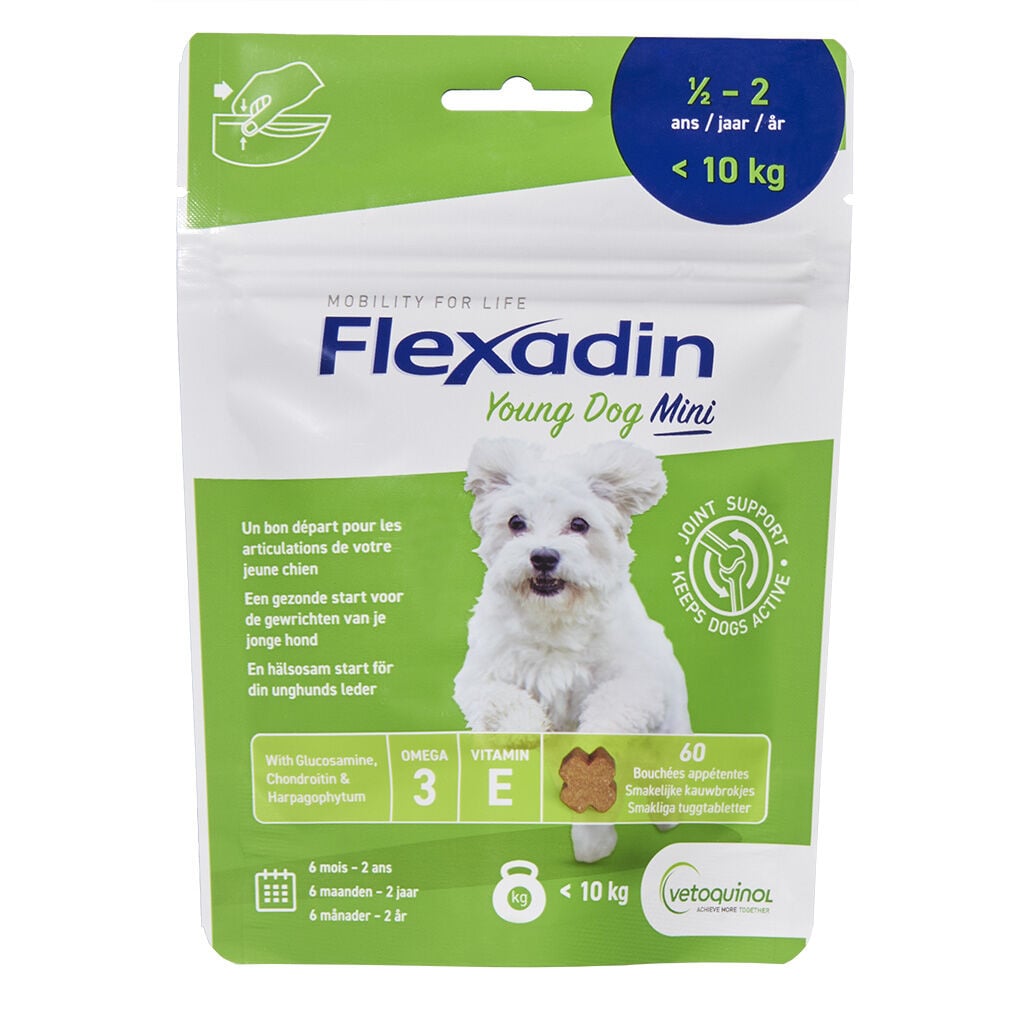 Flexadin Junior Hond Mini - Soepele Gewrichten Flexadin Junior Hond Mini - Soepele Gewrichten