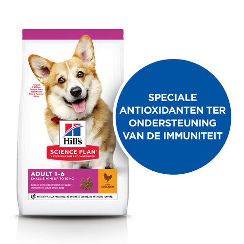 Hill's Science Plan Adult Small & Mini - Hondenvoer - 1.5 Kilogram - Kip