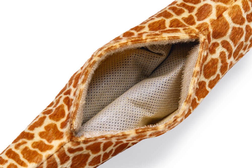 Beeztees Giraffestaart Jungle - Kattenspeeltje - Bruin