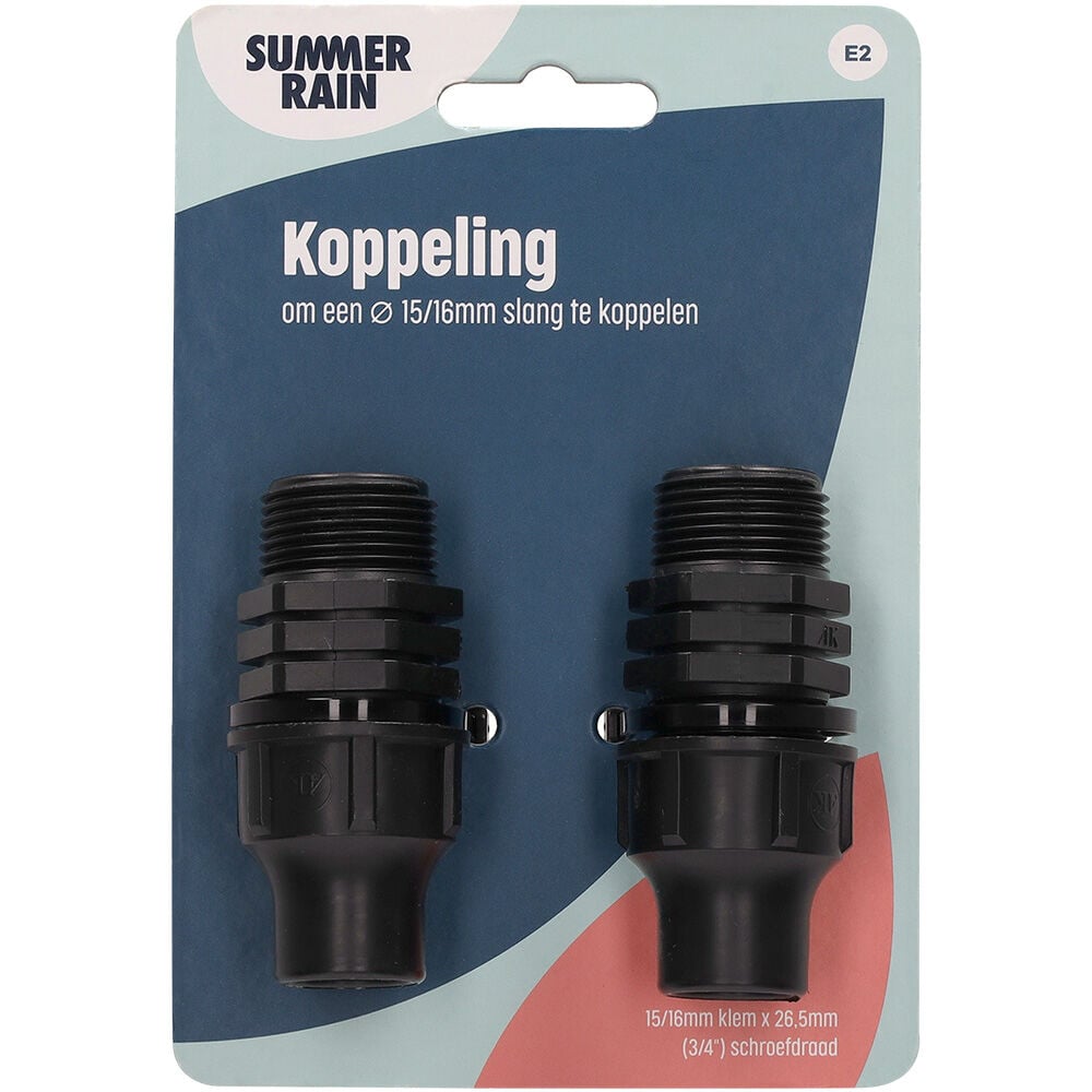 SummerRain - Slangkoppeling - 16 mm
