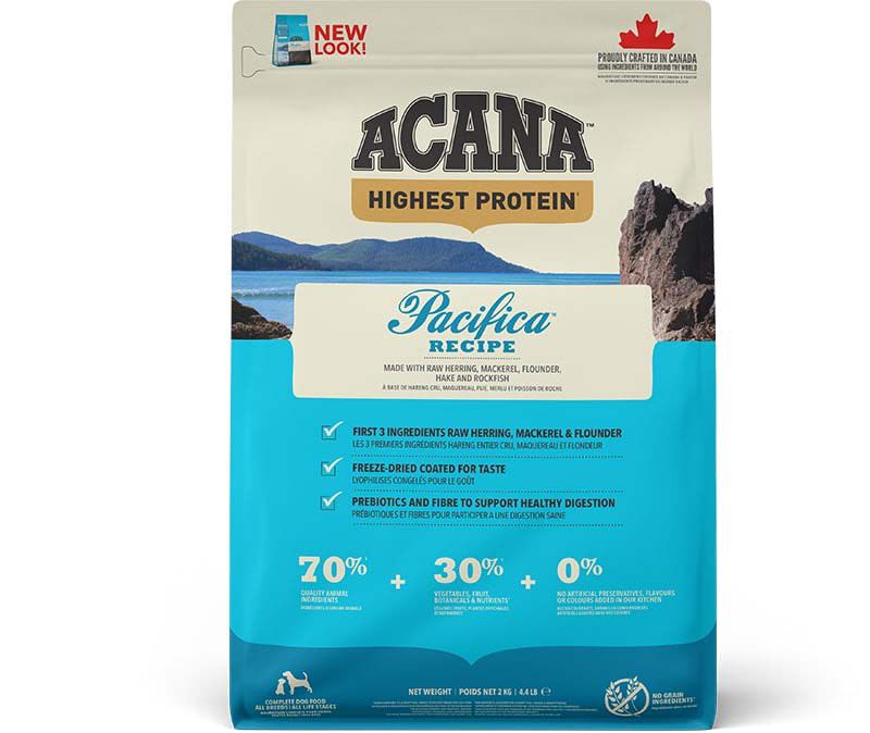 Acana Regionals Pacifica Dog Highest proteïn - Hondenvoer - 2 Kilogram - haring, vis
