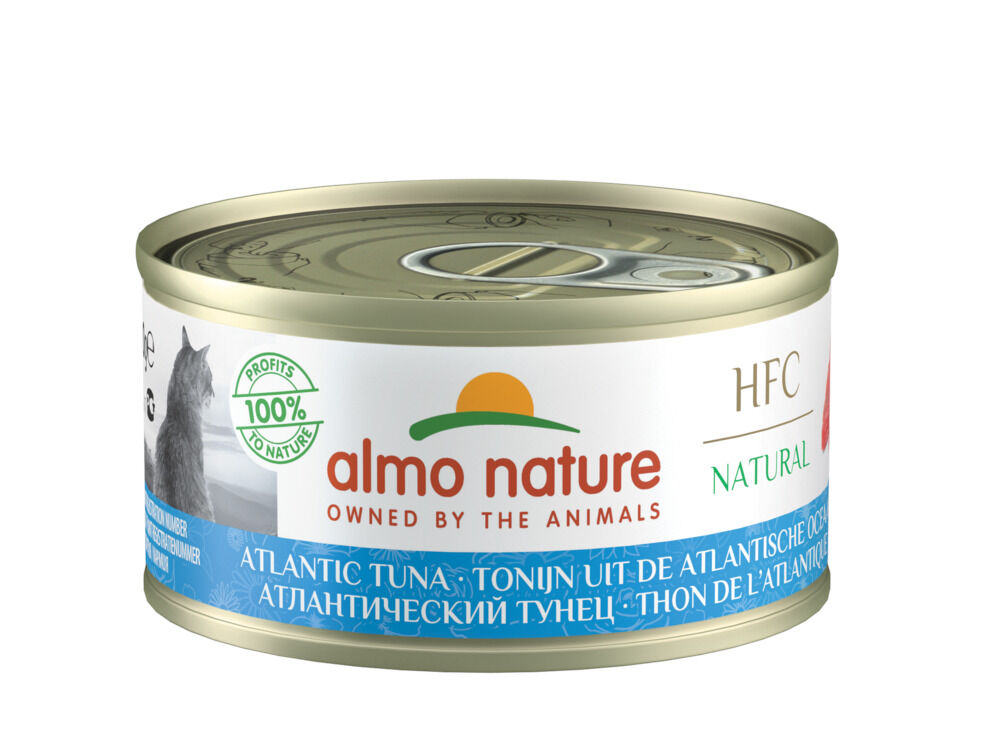 Almo Nature HFC - Kattenvoer - 70 Gram - tonijn Almo Nature HFC - Kattenvoer - 70 Gram - tonijn