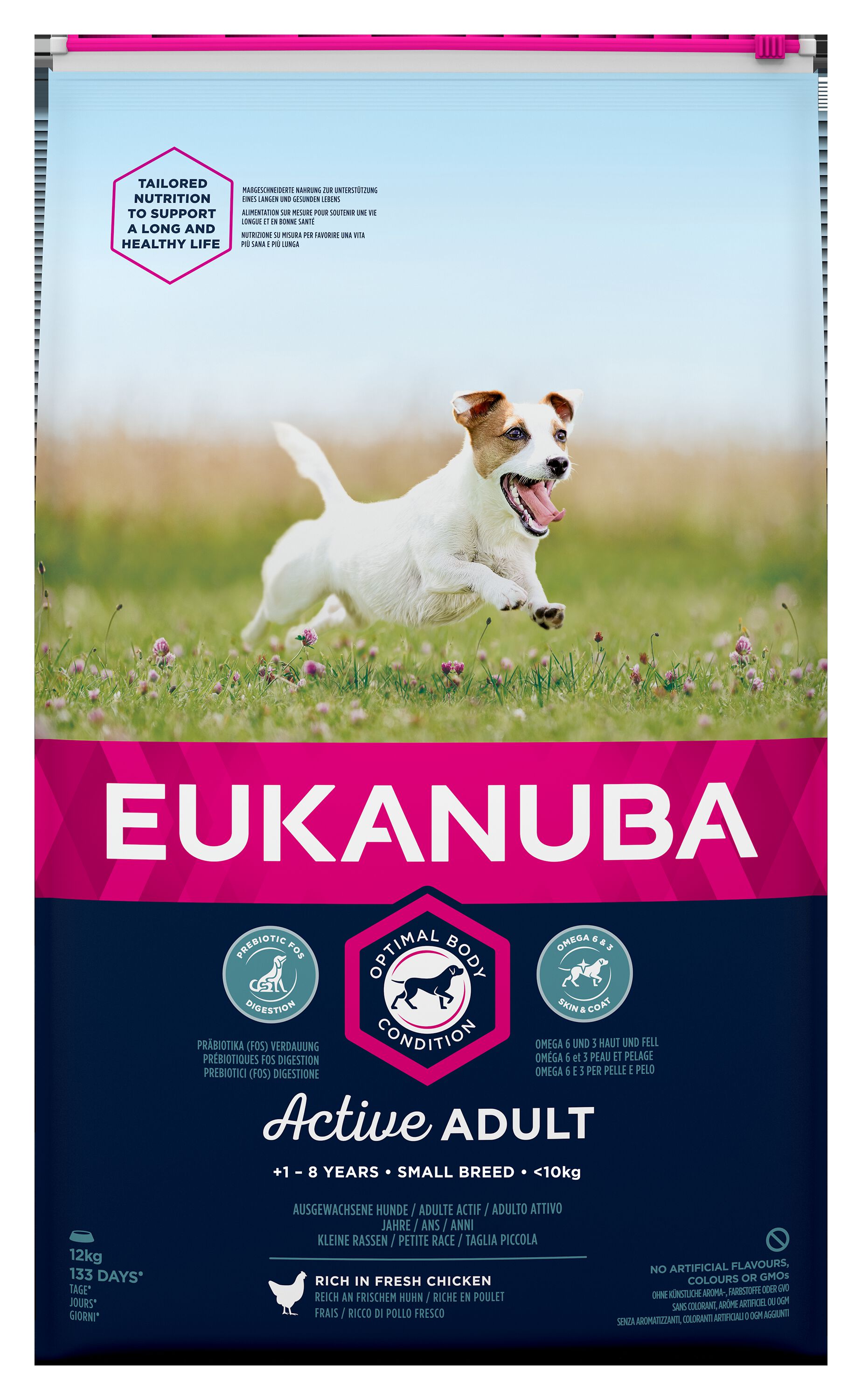 Eukanuba Active Adult Small Breed - Hondenvoer Eukanuba Active Adult Small Breed - Hondenvoer