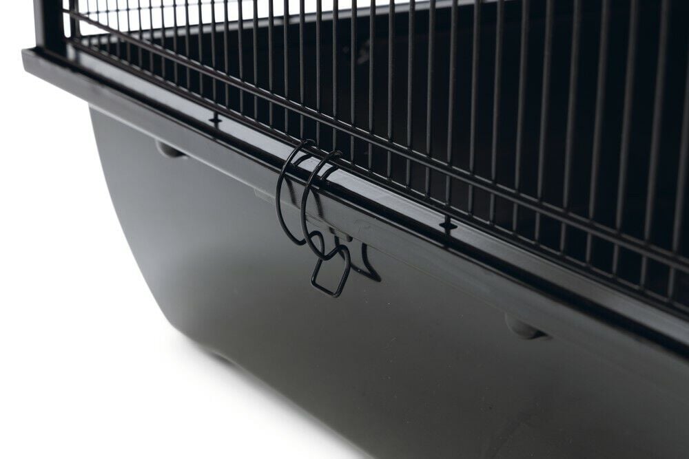 Beeztees Hamsterkooi Boas - Knaagdierkooien - Zwart - 57x76.5x46.5 cm