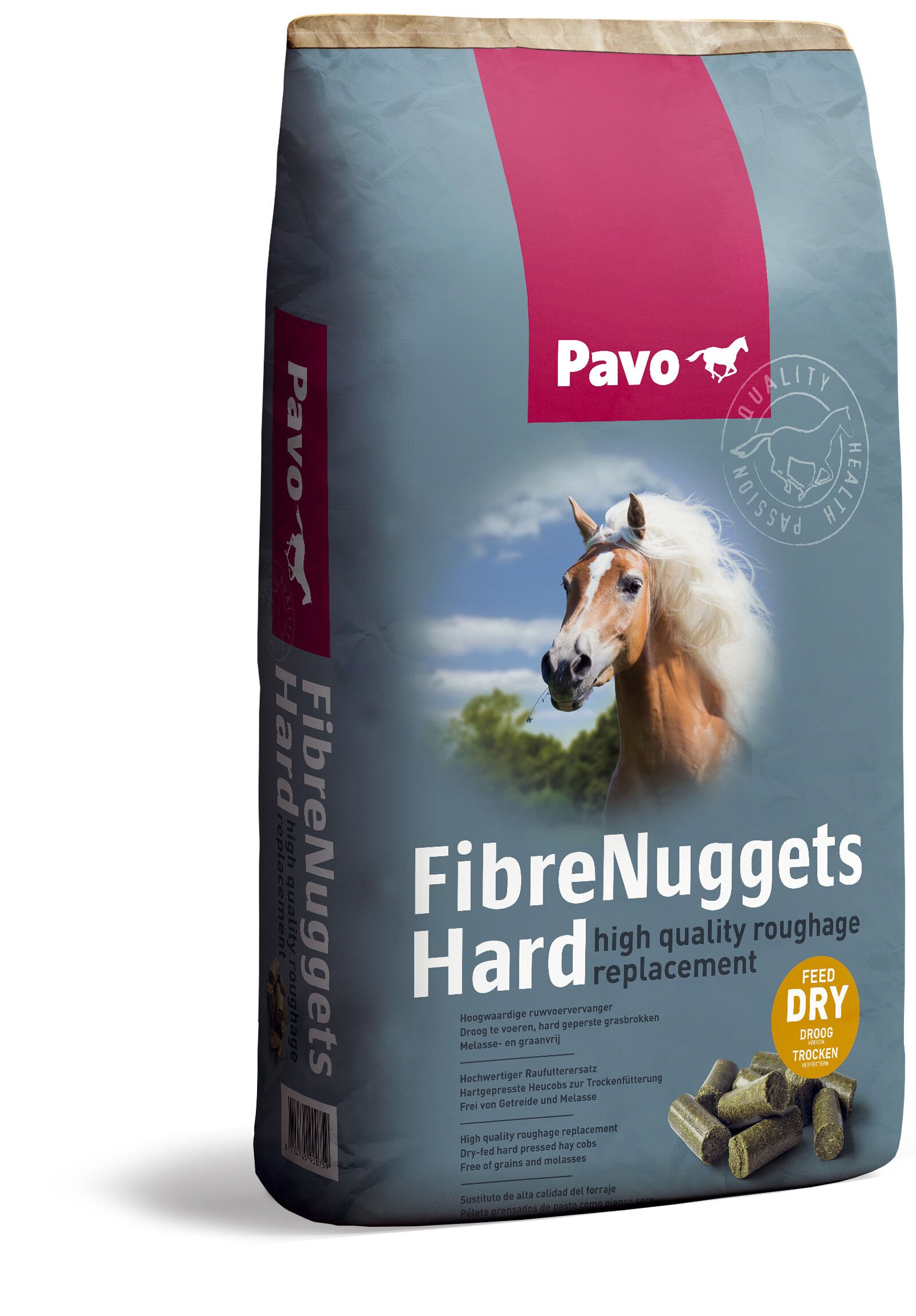 Pavo FibreNuggets Hard - Basisvoeding
