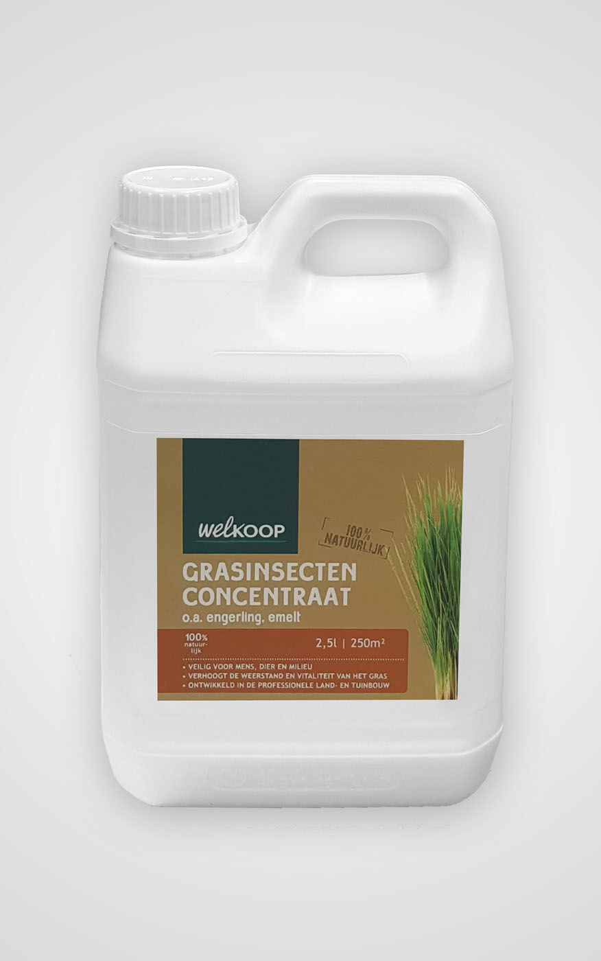 Welkoop Grasinsecten Concentraat - Plantversterker - 2.5 Liter Welkoop Grasinsecten Concentraat - Plantversterker - 2.5 Liter