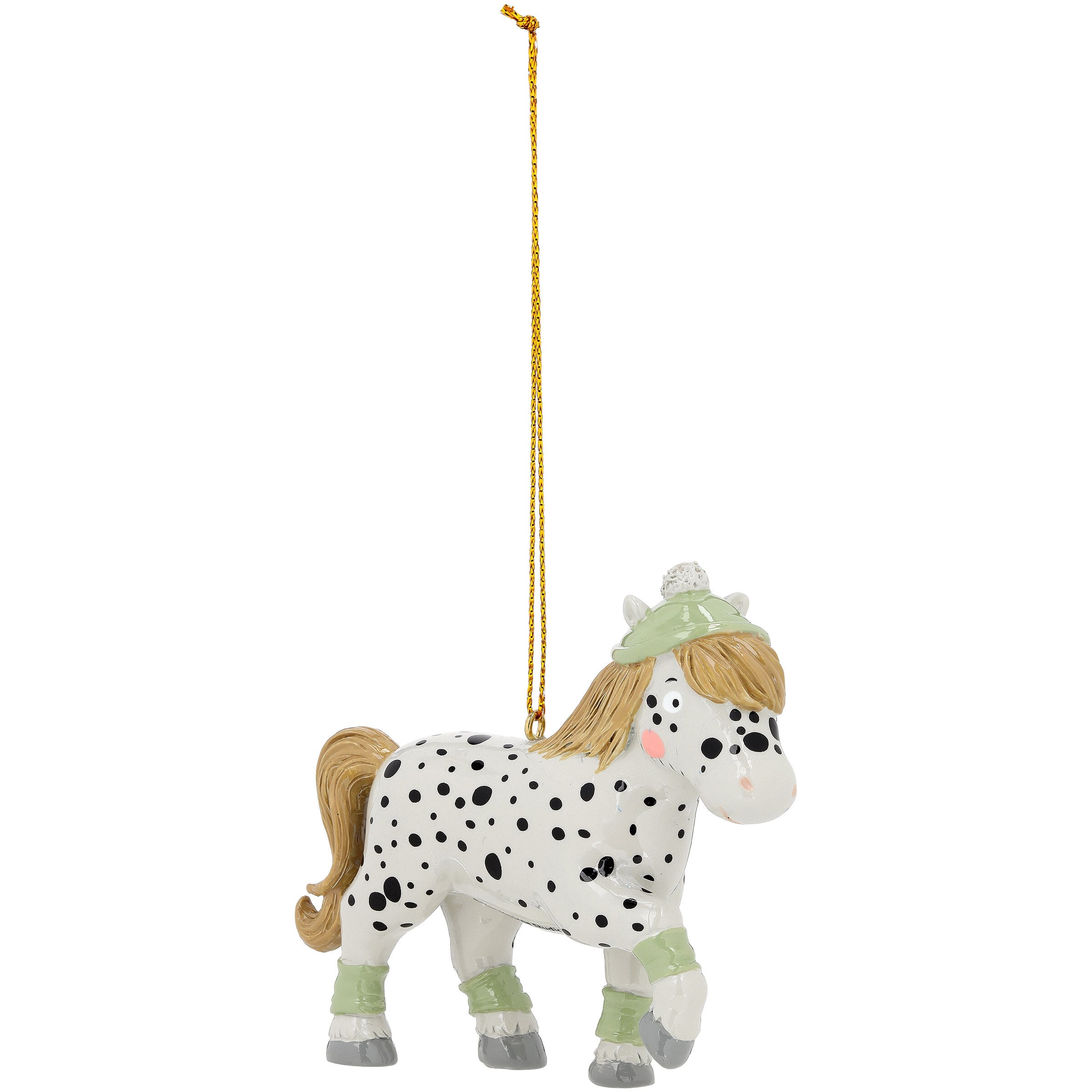 Fien & Teun 3D Stip - Kersthanger - 6x5.3x8.3 cm