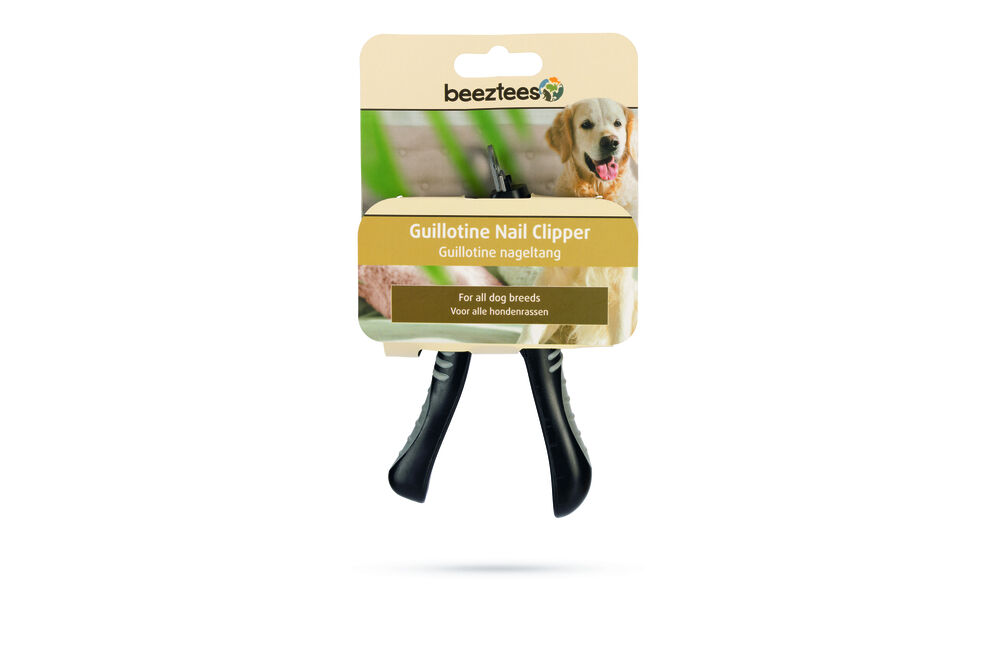 Beeztees - Guillotine Nageltang - Zwart / Grijs