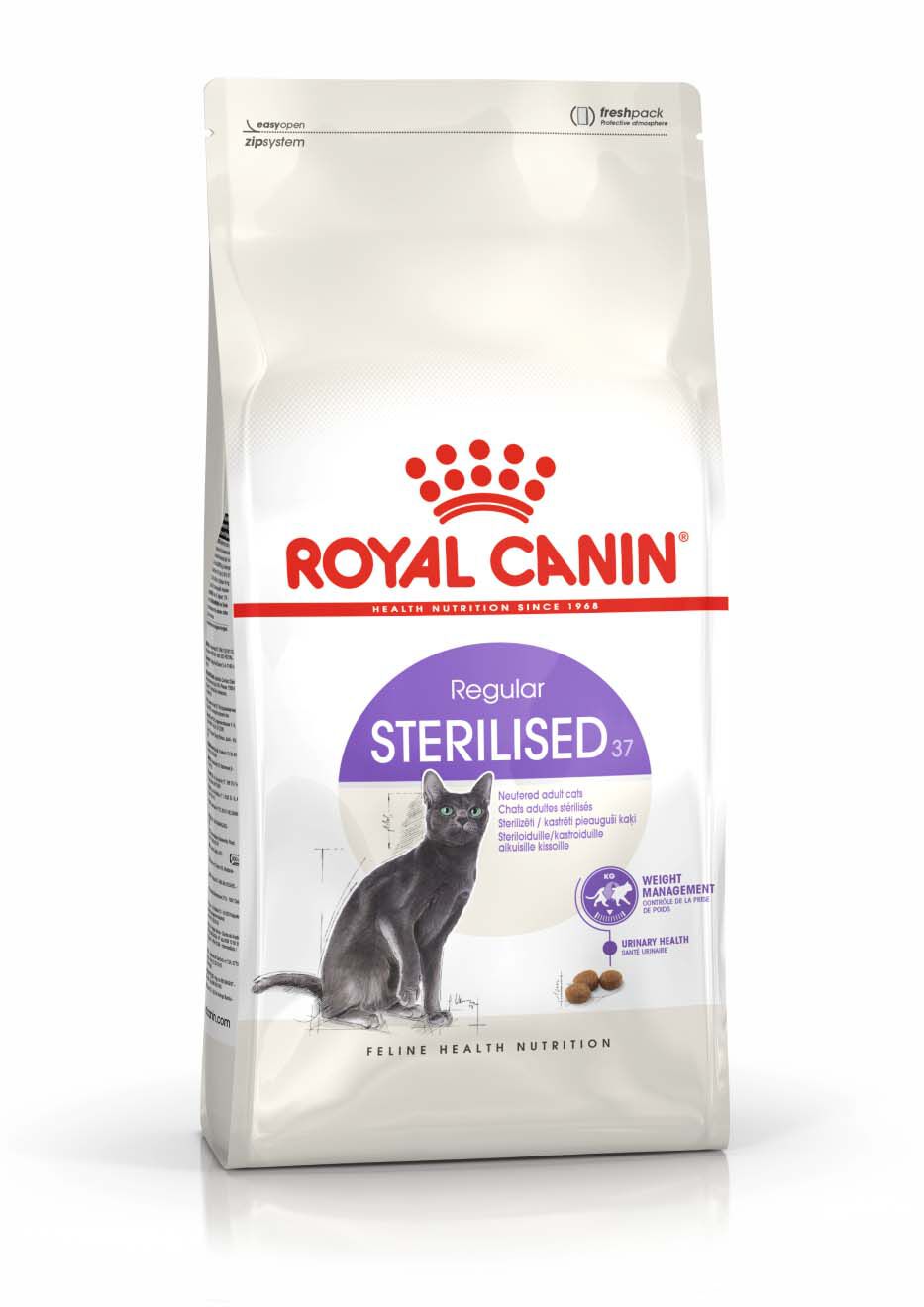 Royal Canin Sterilised 37 - Kattenvoer - 4 Kilogram - Gevogelte