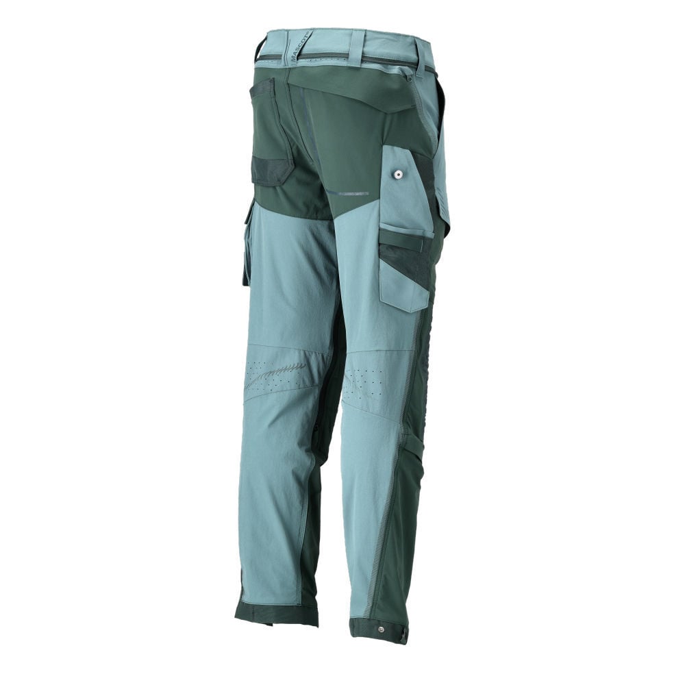Mascot Customized 22279 - Werkbroek - Lichtgroen / Donkergroen - 62 - 90