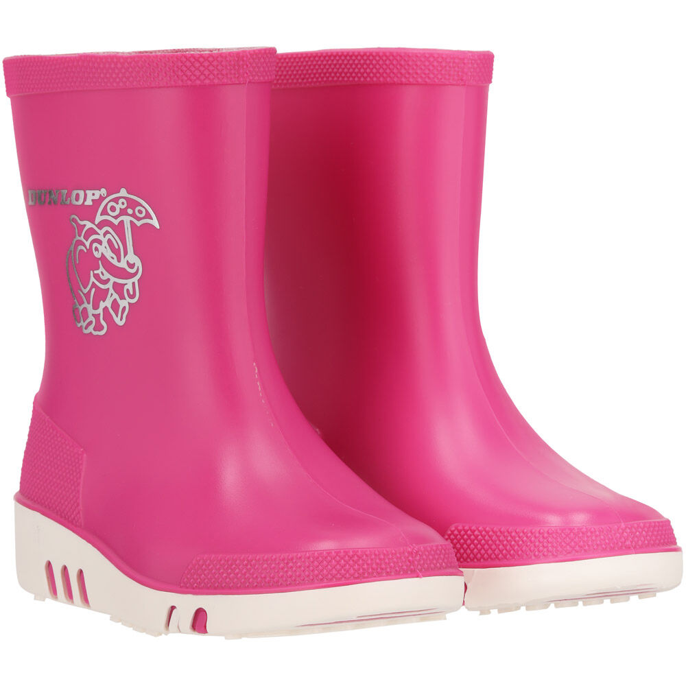 Dunlop Mini K172110 - Regenlaarzen meisjes - Kinderlaarzen - Roze - 21