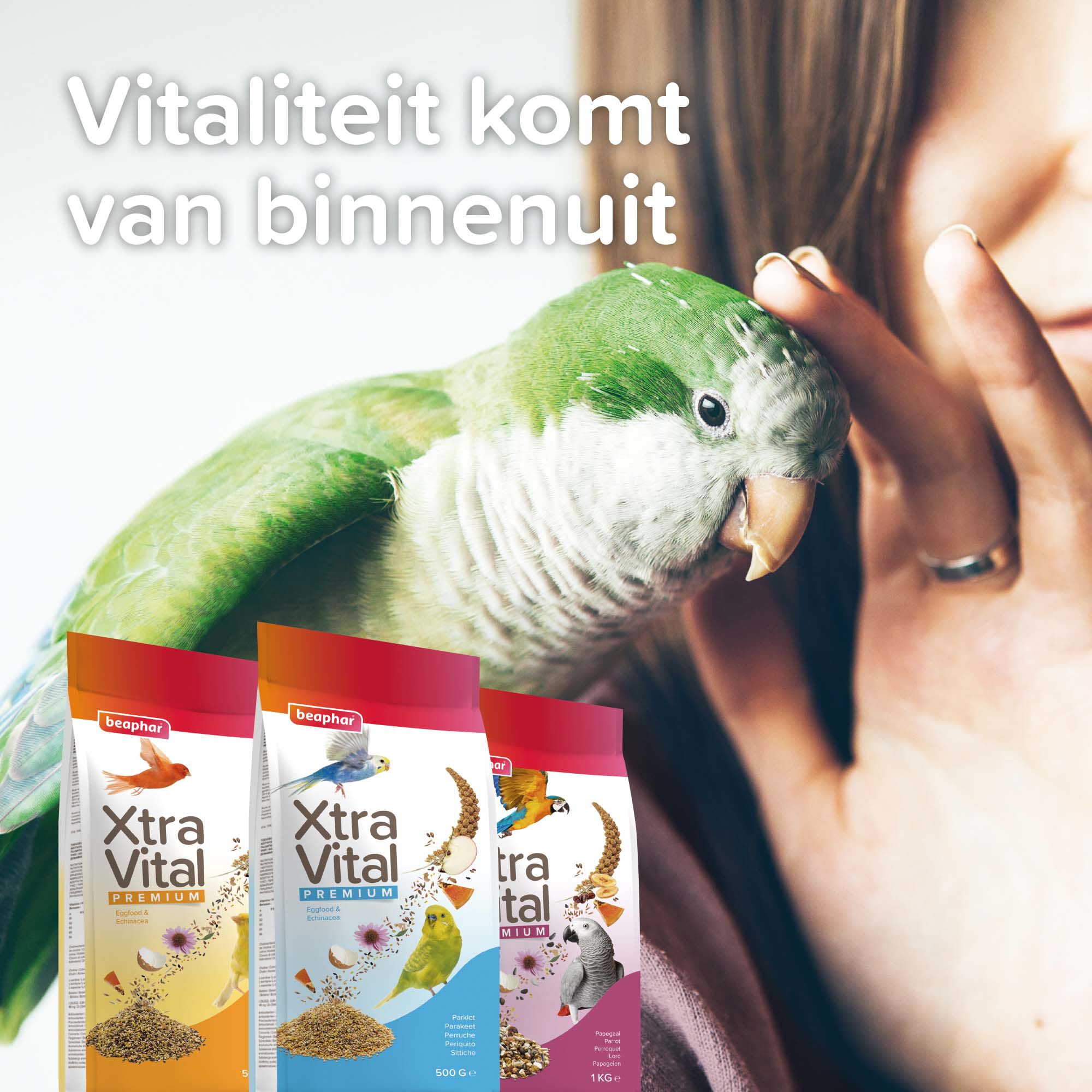Beaphar Xtra Vital  Kanarie - Vogelvoer - 500 Gram - Volledig voer