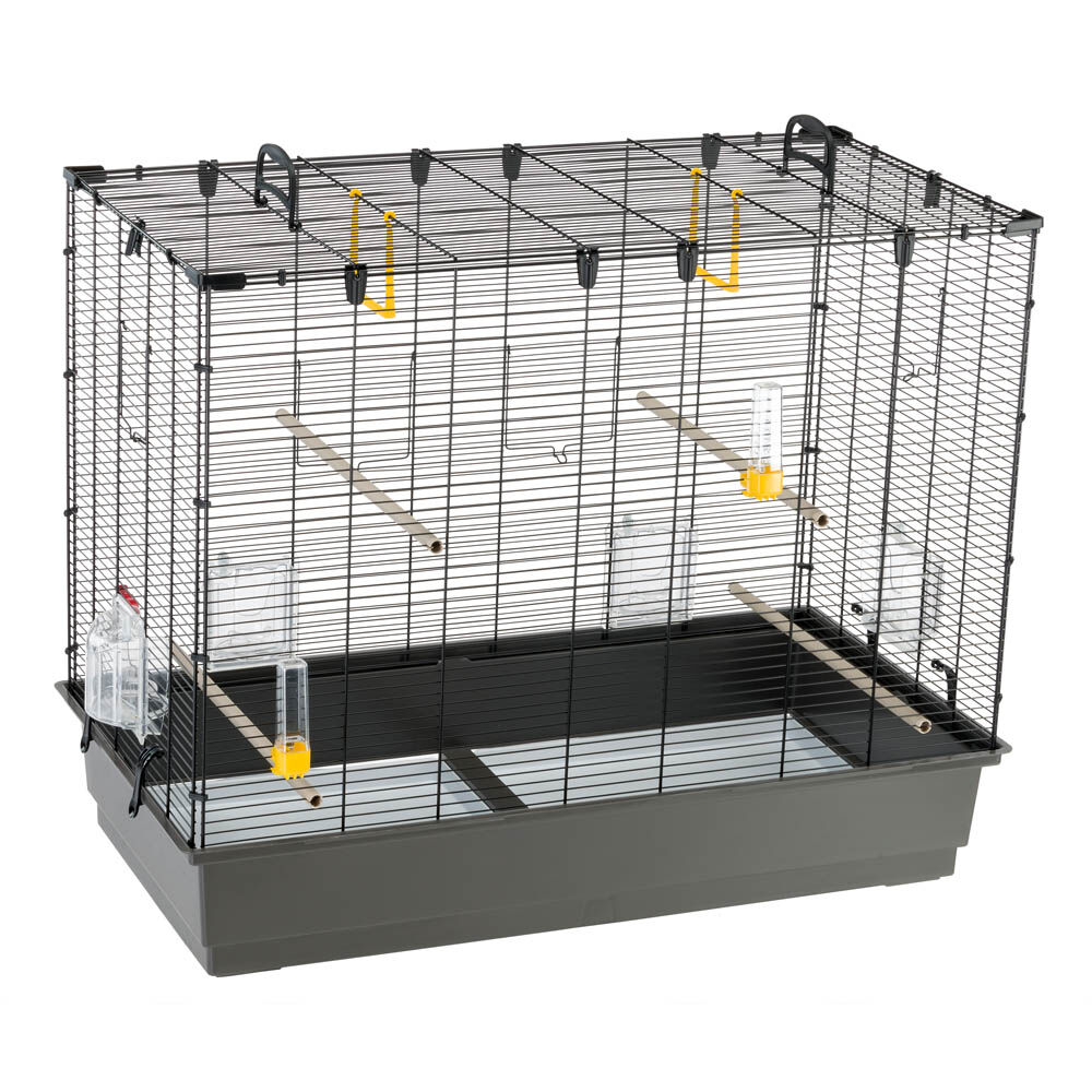 Ferplast Piano 6 - Vogelkooi - Zwart - 6 Ferplast Piano 6 - Vogelkooi - Zwart - 6