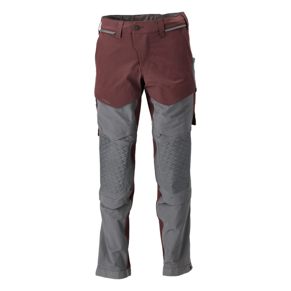 Mascot Customized 22279 - Werkbroek - Bordeaux / Grijs - 58 - 76 Mascot Customized 22279 - Werkbroek - Bordeaux / Grijs - 58 - 76