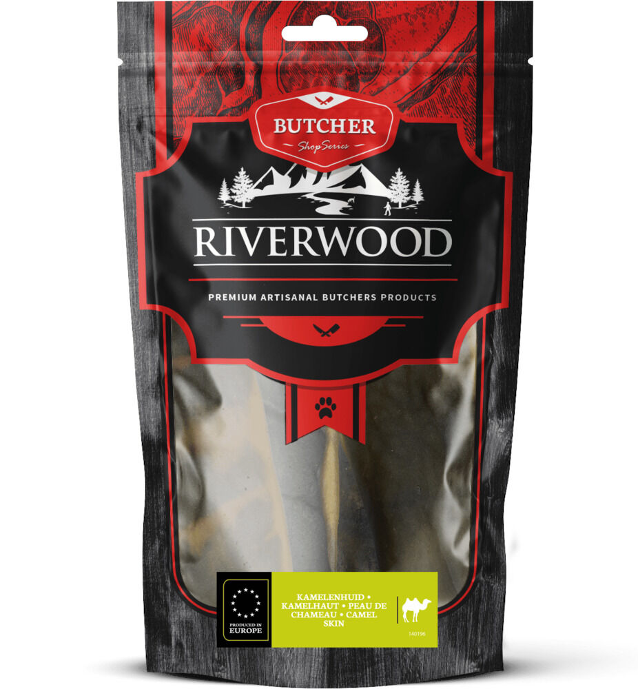 Riverwood Butcher Shop Series Kamelenhuid - Hondensnack - 200 Gram