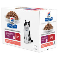 Hill's Prescription Diet Digestive Care - Kattenvoer - 12x85 gram - 85 Gram - zalm