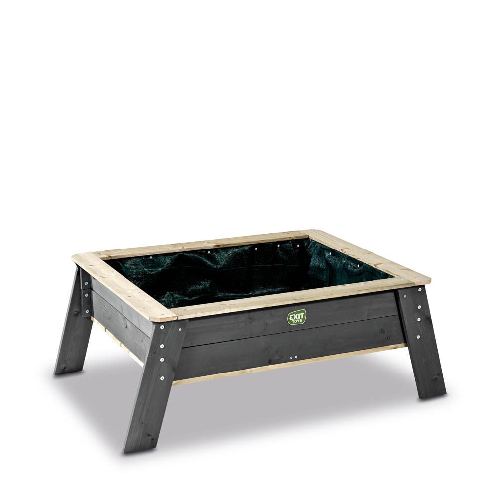 Exit Aksent XL - Kweektafel - Zwart - 50x146x94 cm Exit Aksent XL - Kweektafel - Zwart - 50x146x94 cm