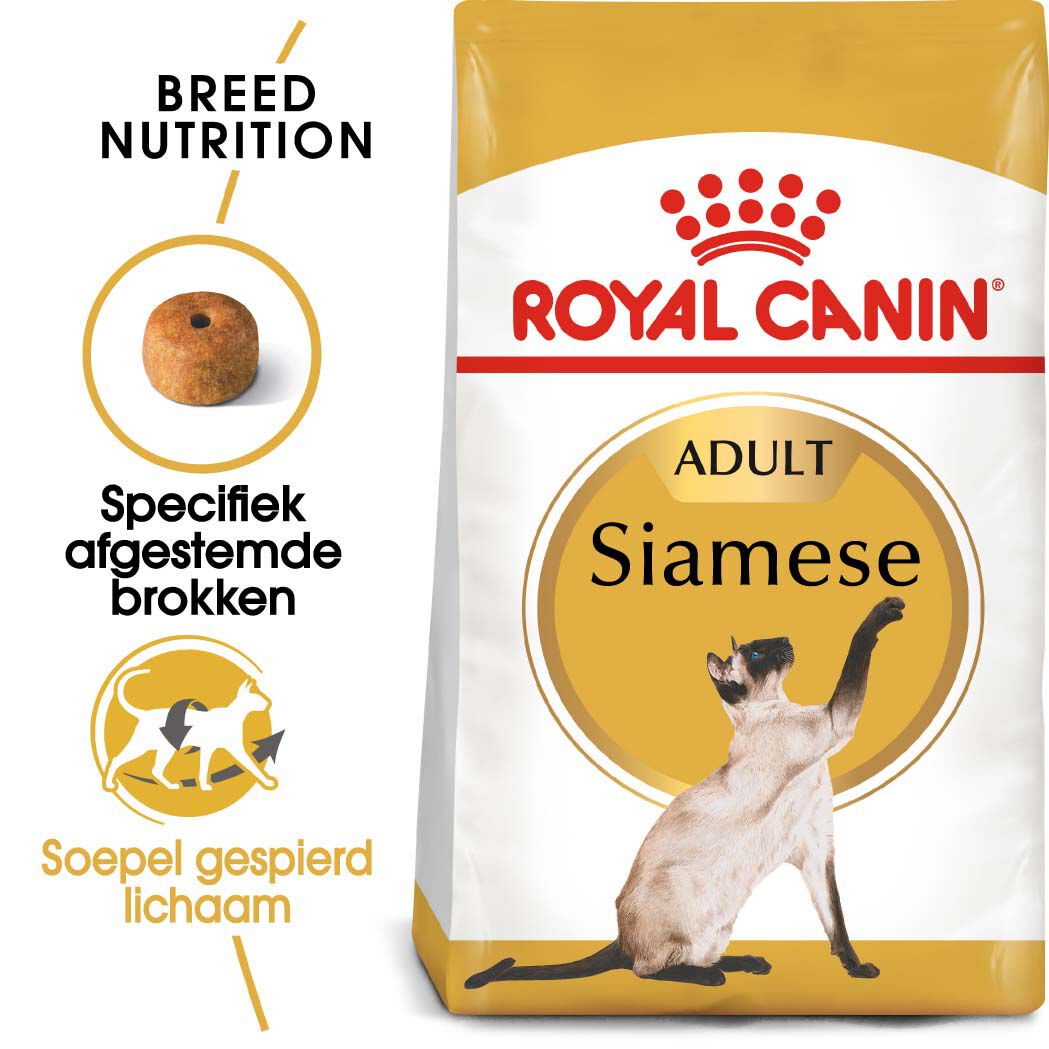 Royal Canin Siamese Adult - Kattenvoer - 2 Kilogram - Gevogelte