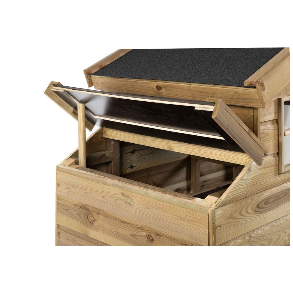 Voldux Jasper - Kippenhok - Naturel - Links - L