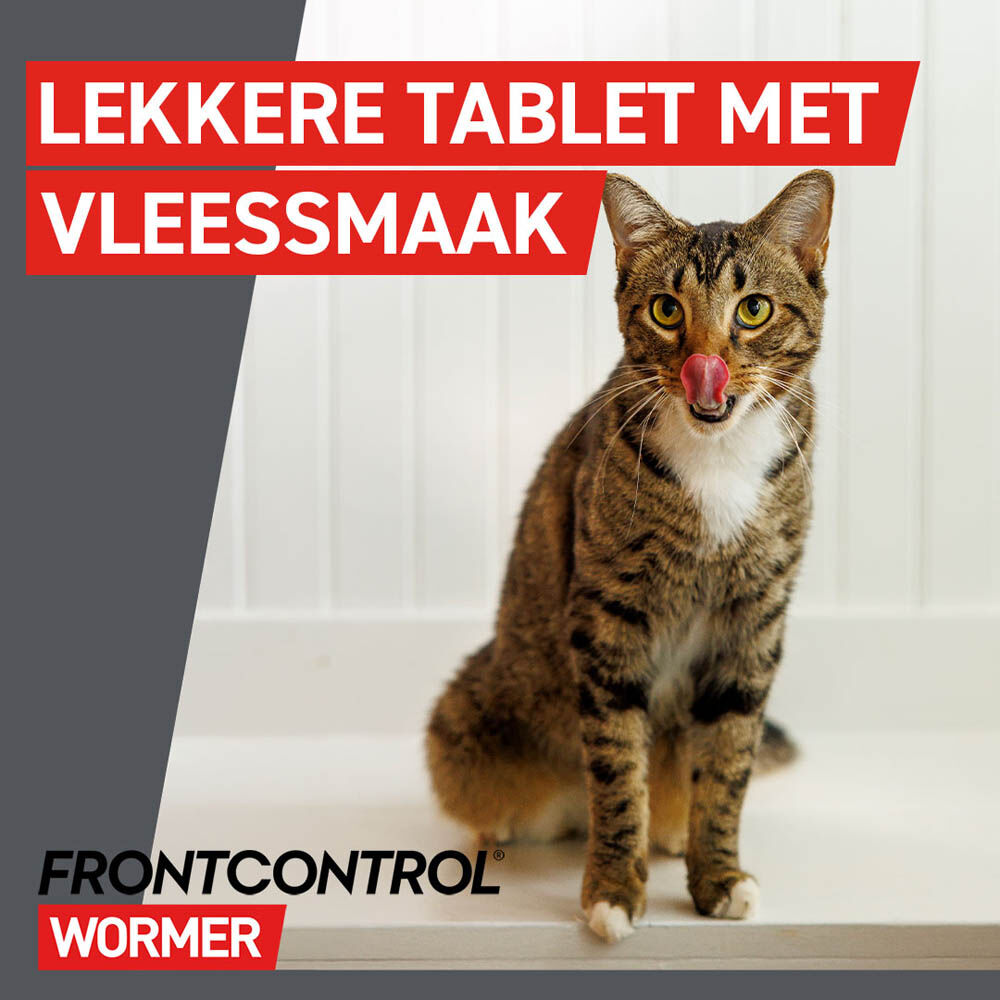 Frontcontrol - Ontwormer Kat - 2 tabletten - 2 Stuks