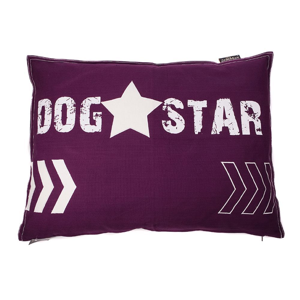 Lex & Max Dogstar - Hondenkussen - paars - 15x70x100 cm Lex & Max Dogstar - Hondenkussen - paars - 15x70x100 cm