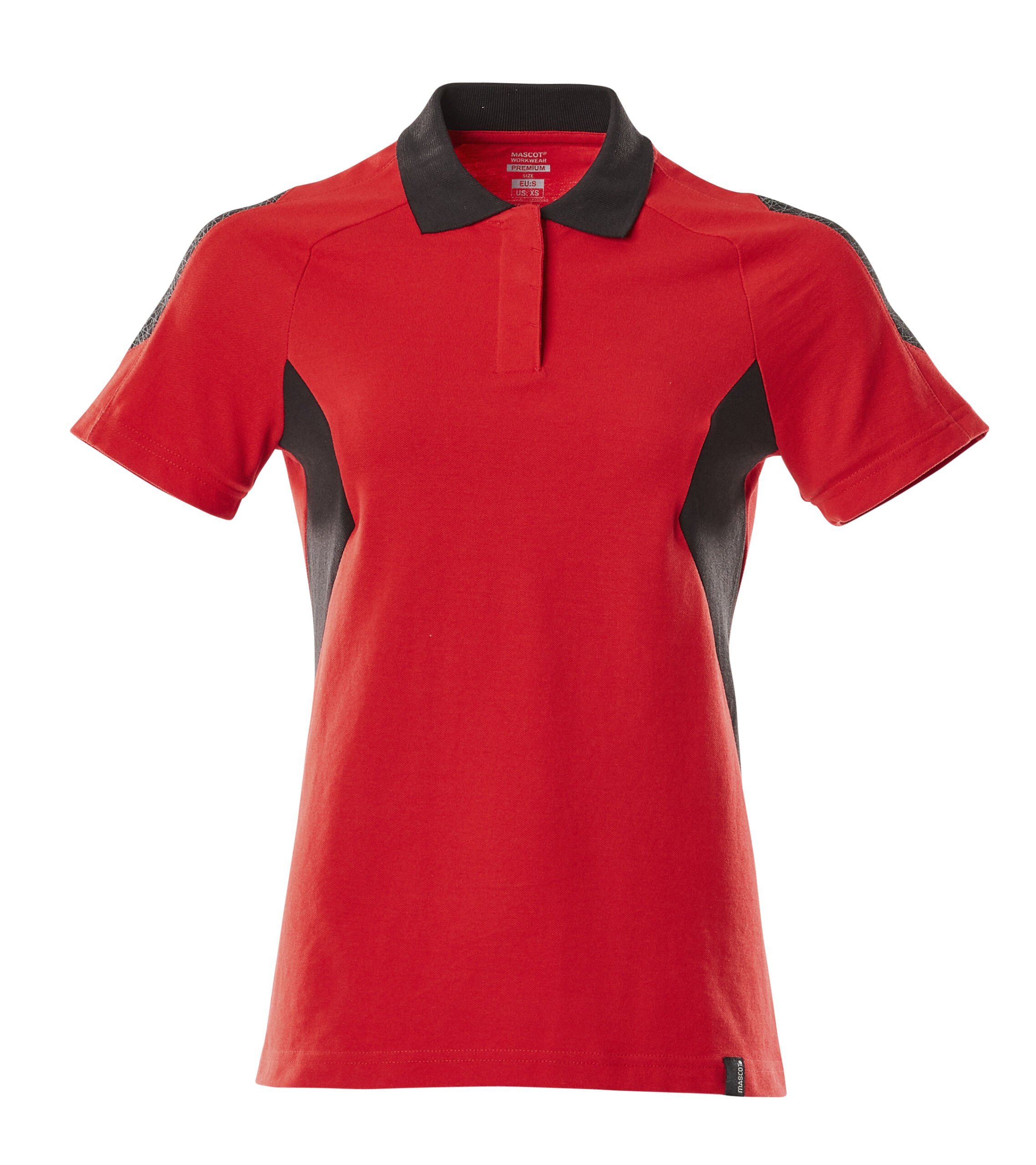 Mascot Accelerate Dames - Poloshirt - Rood/Zwart - XS Mascot Accelerate Dames - Poloshirt - Rood/Zwart - XS