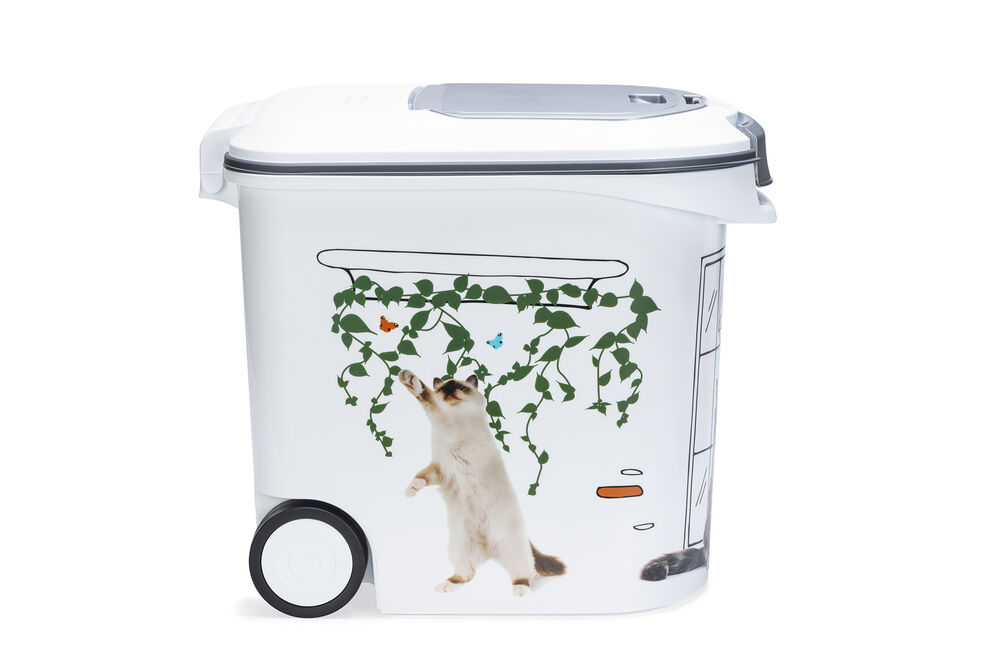 Curver Kat - Voercontainer - 35 l - Wit