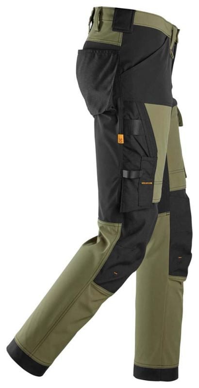 Snickers AllroundWork 6375 - Werkbroek - Groen - 48 - 82