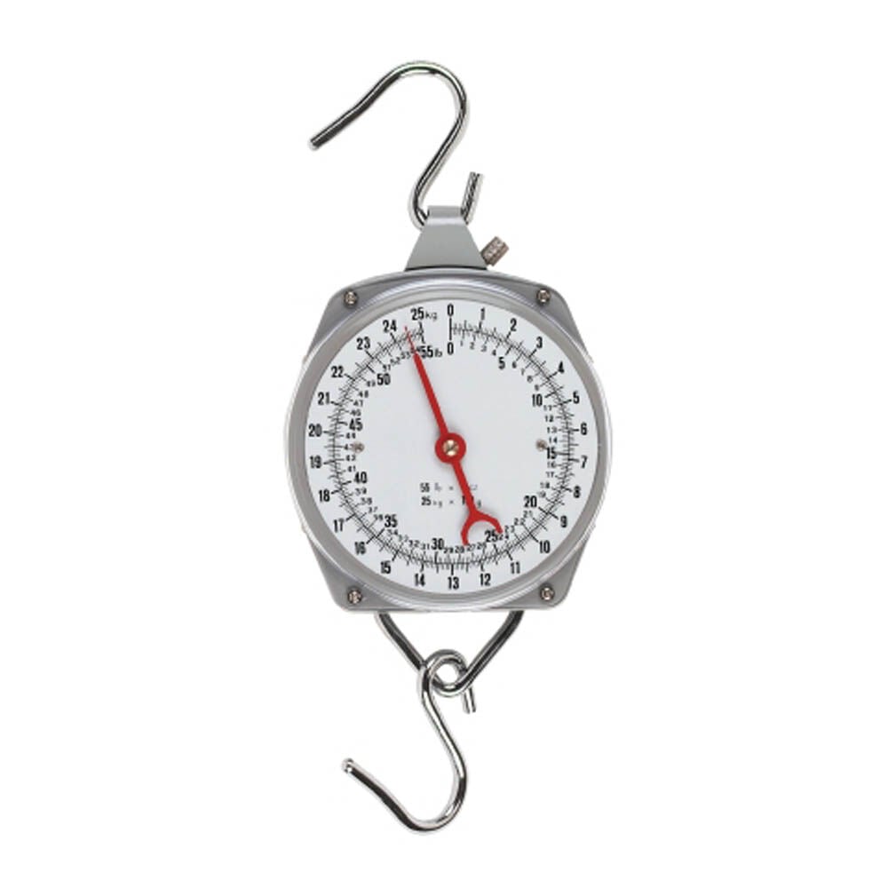 Kerbl Hangmodel - Weegklok 25 kg - 100 Gram - Grijs Kerbl Hangmodel - Weegklok 25 kg - 100 Gram - Grijs