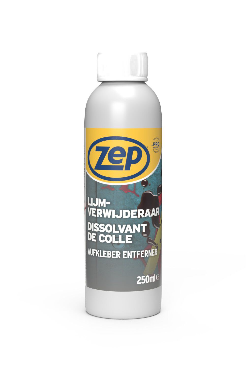 Zep - Lijm-en stickerverwijderaar - 0.25 Liter - 5 cm Zep - Lijm-en stickerverwijderaar - 0.25 Liter - 5 cm