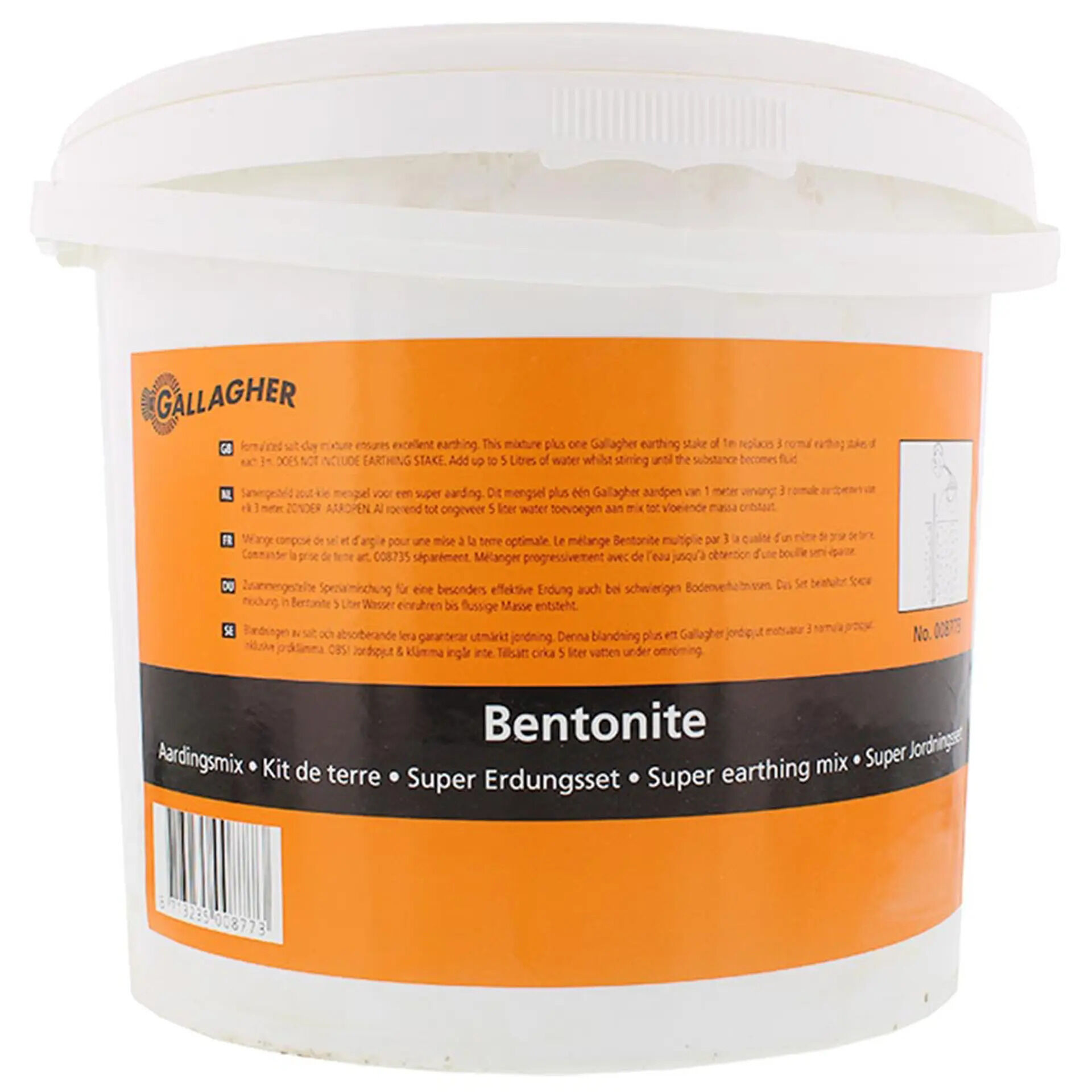 Gallagher Bentonite - Aardingsmix - 19.5 cm - 23 cm