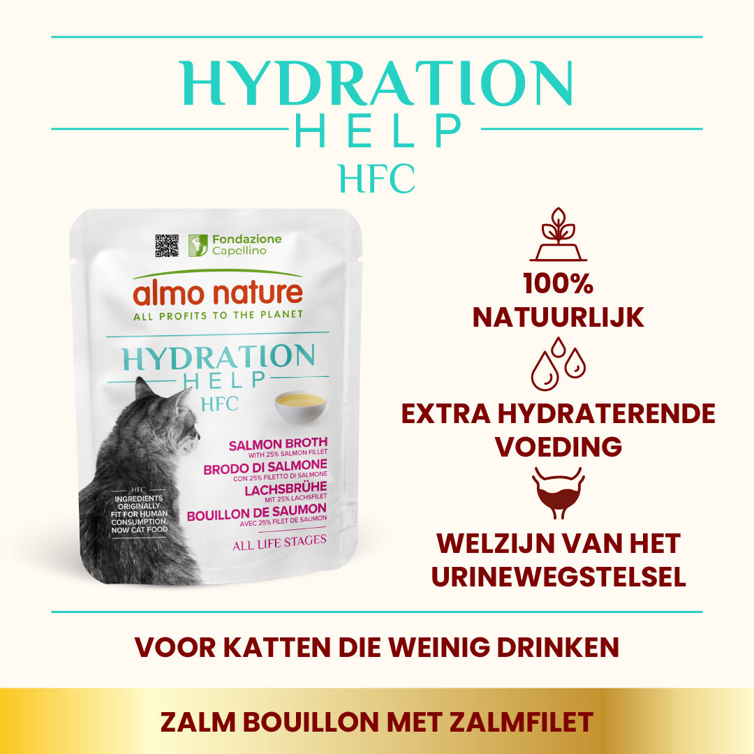 Almo Nature Hydration Help - Kattenvoer - 50 Gram