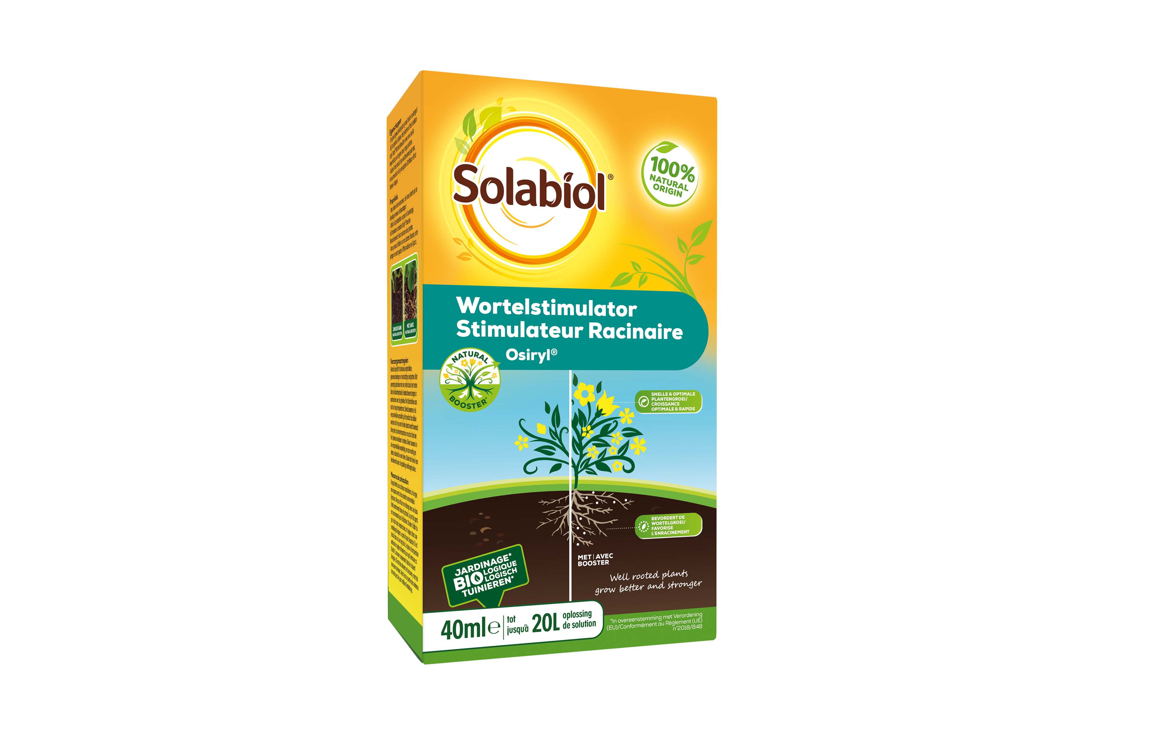 Solabiol Osiryl Biologische wortelstimulator - Bodemverbeteraar Solabiol Osiryl Biologische wortelstimulator - Bodemverbeteraar