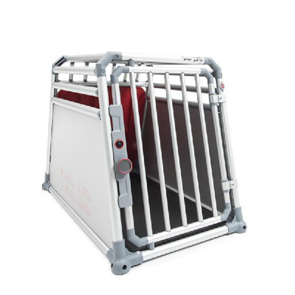4Pets Pro 2 - Autobench Hond - chroom - 66x54.5x83.5 cm - M 4Pets Pro 2 - Autobench Hond - chroom - 66x54.5x83.5 cm - M