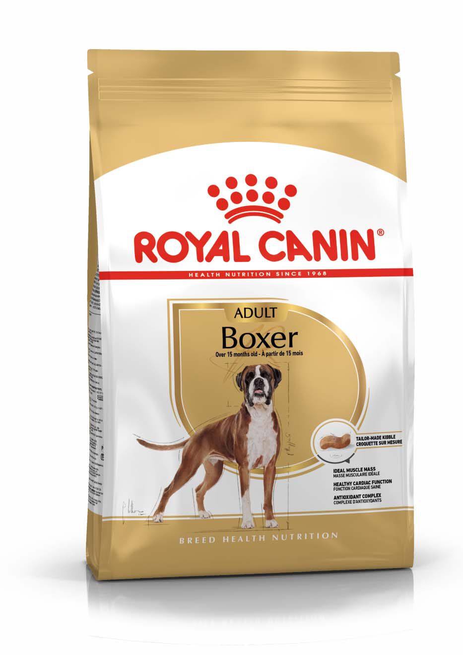 Royal Canin Boxer Adult - Hondenvoer - 12 - gevogelte Royal Canin Boxer Adult - Hondenvoer - 12 - gevogelte