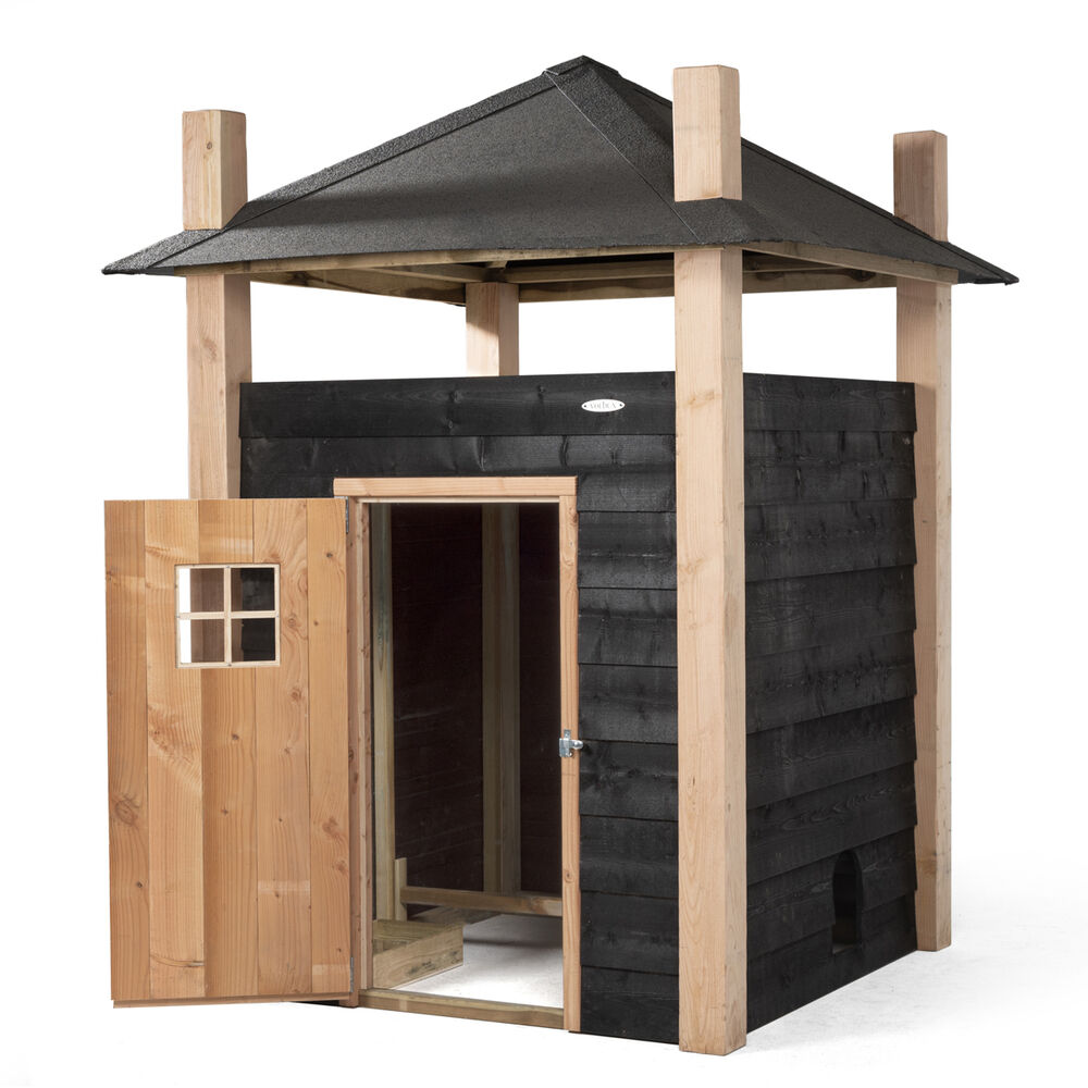 Voldux Hooiberg Niek - Kippenhok - Naturel/zwart