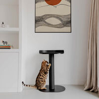 District 70 OASIS 80 - Krabpaal - Zwart - 80x35x74 cm