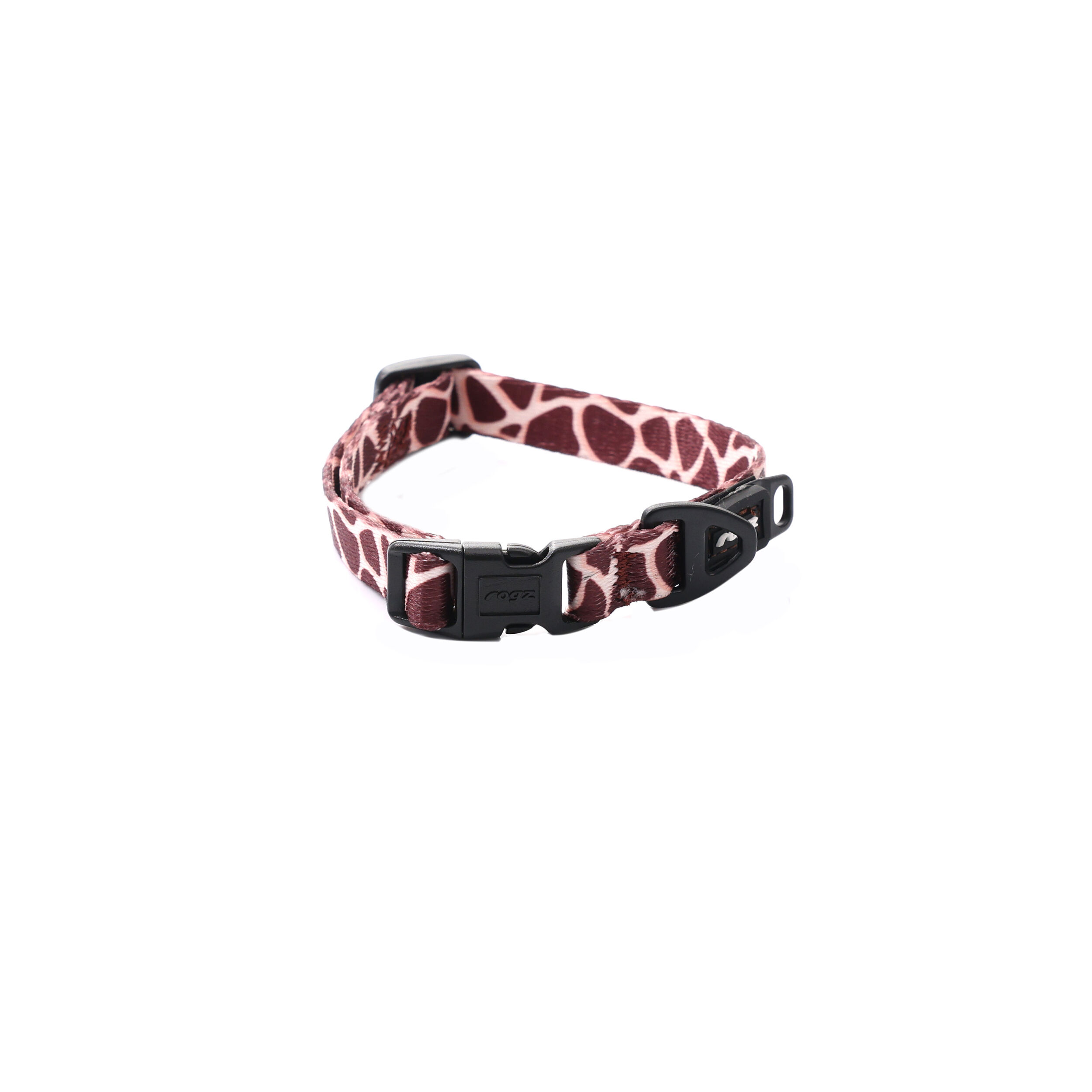 Rogz Animal - Halsband Hond - Giraffe print - 26 tot 40 cm Rogz Animal - Halsband Hond - Giraffe print - 26 tot 40 cm