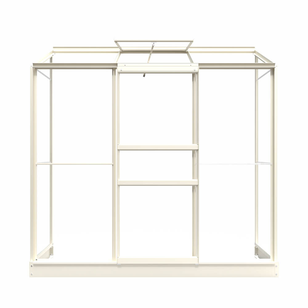 Royal Well Emma II - Muurkas - Wit - 194x194x69 cm - Veiligheidsglas