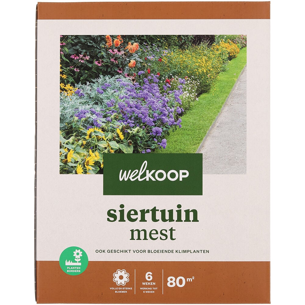 Welkoop - Siertuinmest - 80 m2 - 4 Kilogram Welkoop - Siertuinmest - 80 m2 - 4 Kilogram