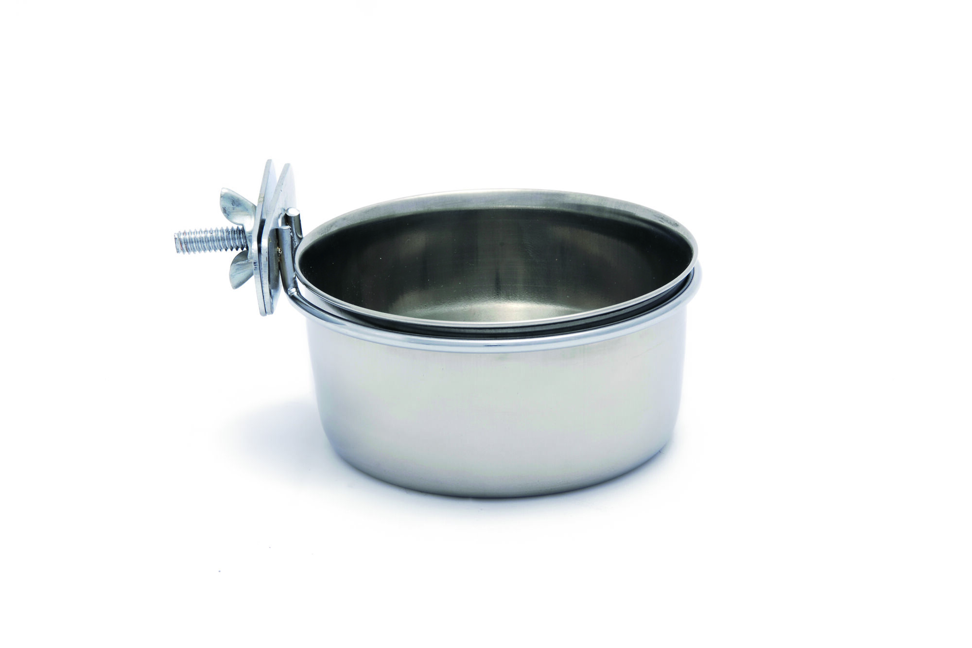Beeztees Coopcup Inox - voer- en drinkbak - Zilver - 9 cm